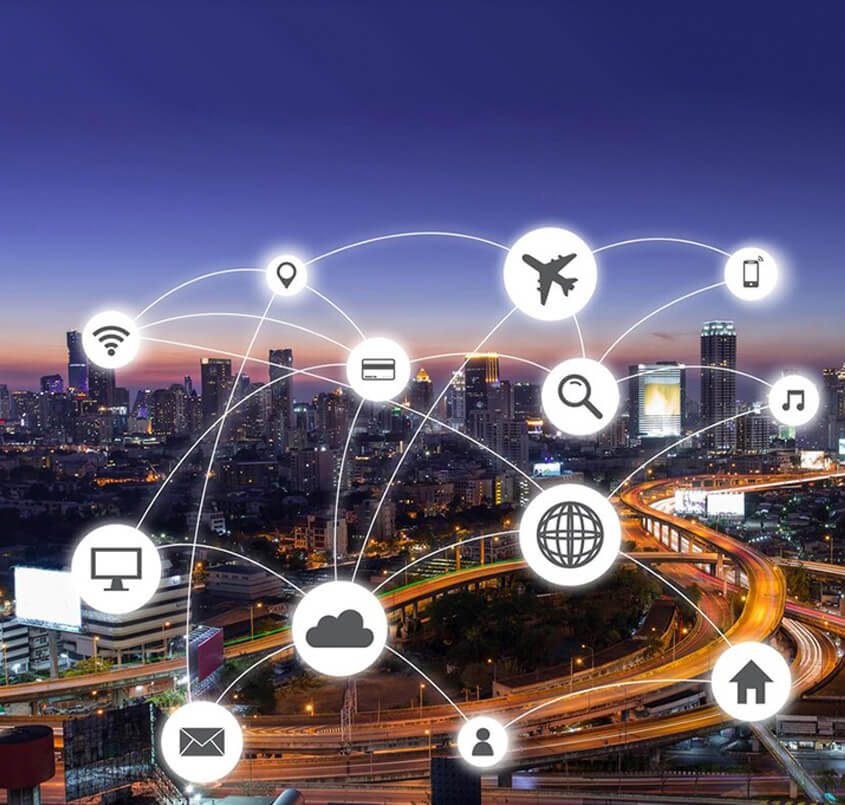 Flight connectivities and local transportation